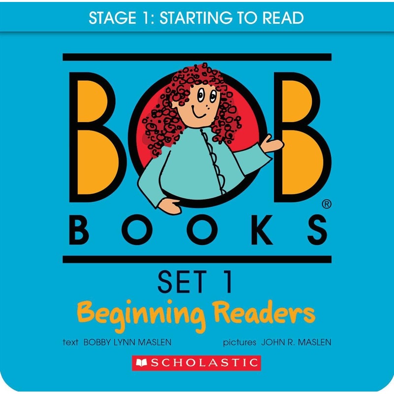 Bob Books Set 1 – Beginning Readers (Stage 1: Starting to Read) Boxed Set