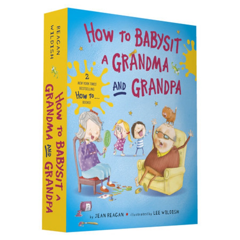 How To Babysit a Grandma & A Grandpa Board Book Boxset