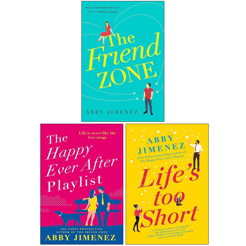The Friend Zone Series Collection 3 Books Set By Abby Jimenez (The Friend Zone, The Happy Ever After Playlist and Life’s Too Short)