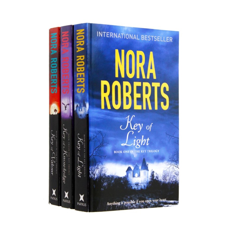 The Key Trilogy Collection 3-Book Set by Nora Roberts | Romantic Suspense Fiction, Bestselling Series & Love Stories (Key of Light, Knowledge, Valor)