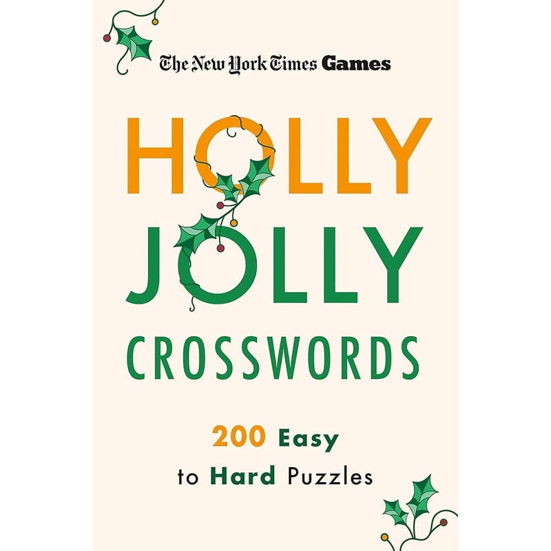 (10/28/25 PREORDER) New York Times Games Holly Jolly Crosswords: 200 Easy to Hard Puzzles