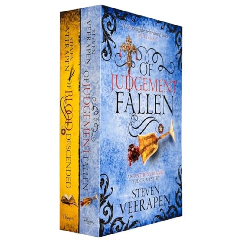 The Anthony Blanke Mysteries 2 Books Collection Set By Steven Veerapen (Of Judgement Fallen and Of Blood Descended)
