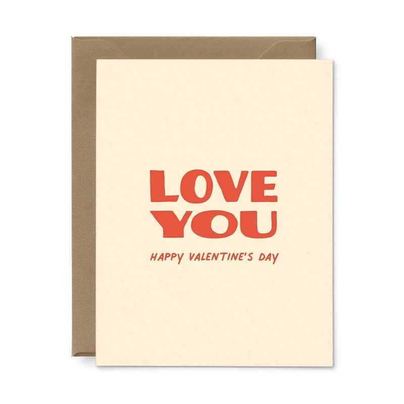 Love You Happy Valentine’s Day Card