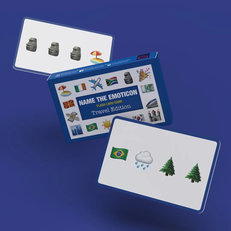Name the Emoticon Card Game – Travel