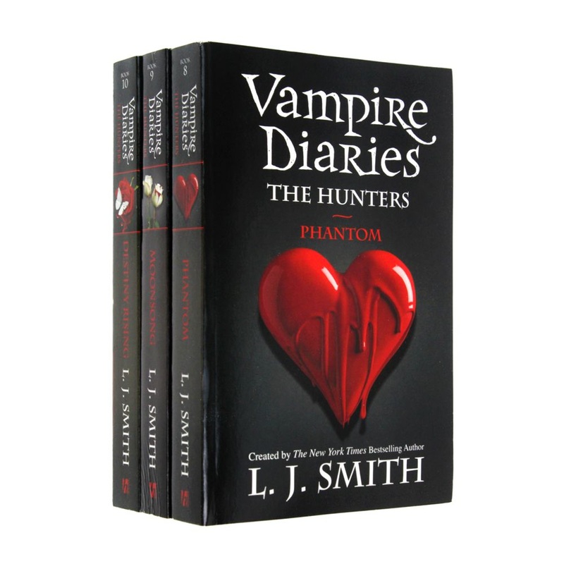 Vampire Diaries The Hunters Collection 3 Books Set by L.J. Smith (8 to 10)  YA Fantasy with Vampires, Magic, Adventure, Drama, Supernatural & Fiction