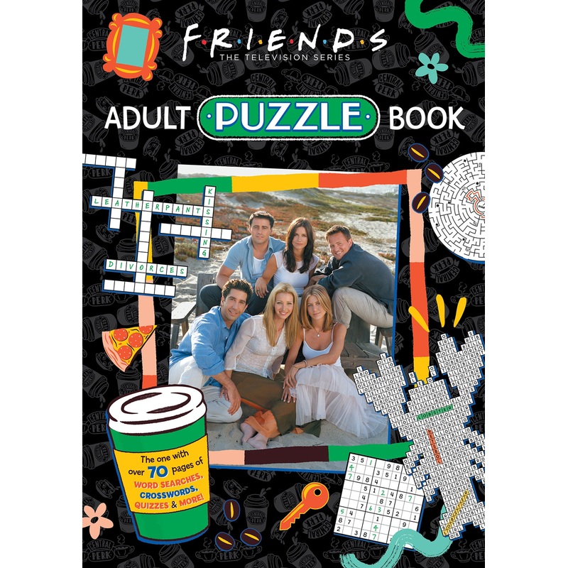 Friends: Adult Puzzle Book (warner Bros.)