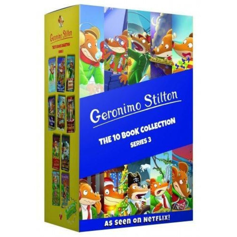 Geronimo Stilton 10 Books Collection (Series 3) – Ages 5-7 – Paperback Boxset