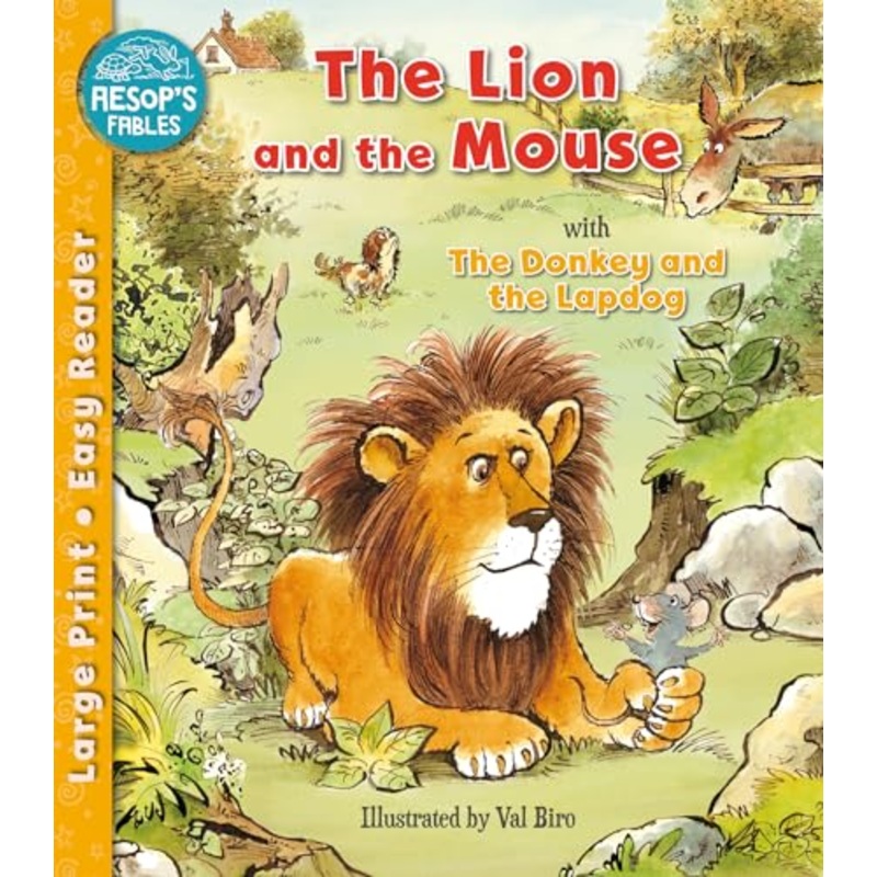 The Lion and the Mouse & The Donkey and the Lapdog Easy Reader by Giles Sophie