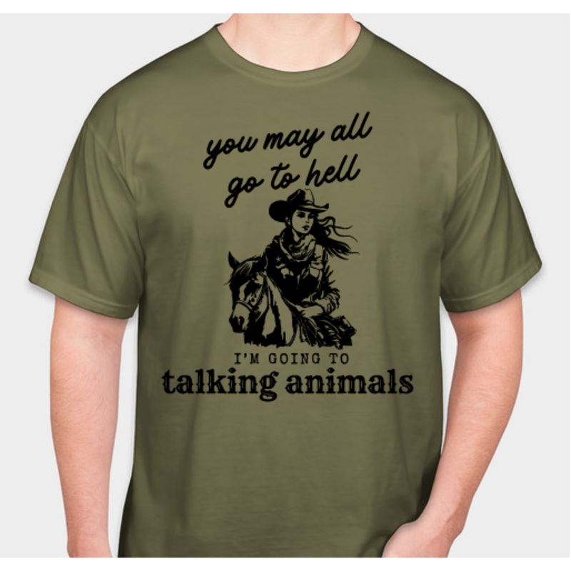You May All Go To… TAB T-shirt S