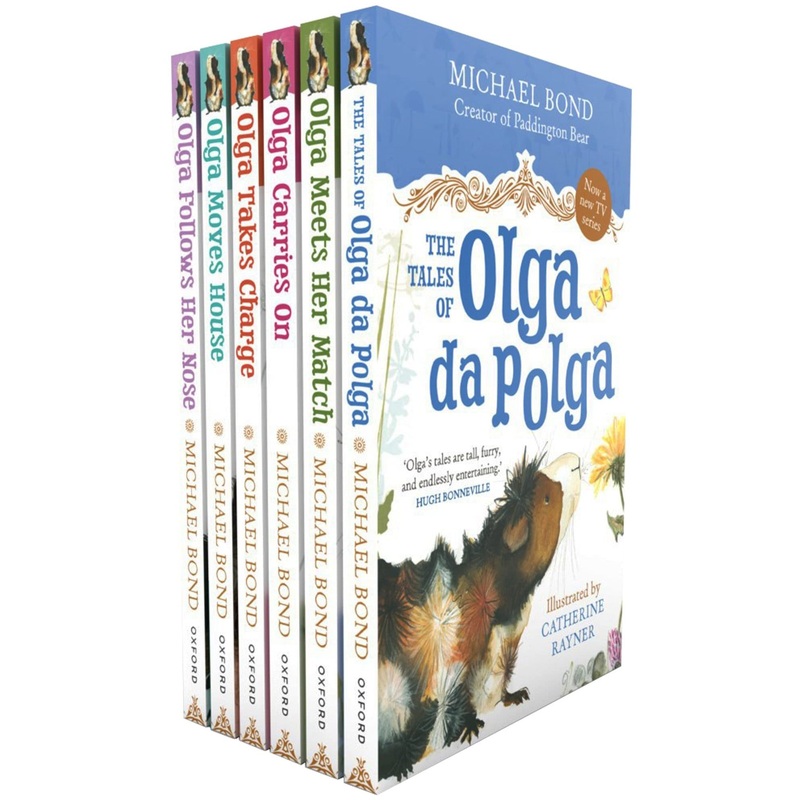 Olga Da Polga 6 Books Collection set – Ages 5-7 – Paperback by Michael Bond