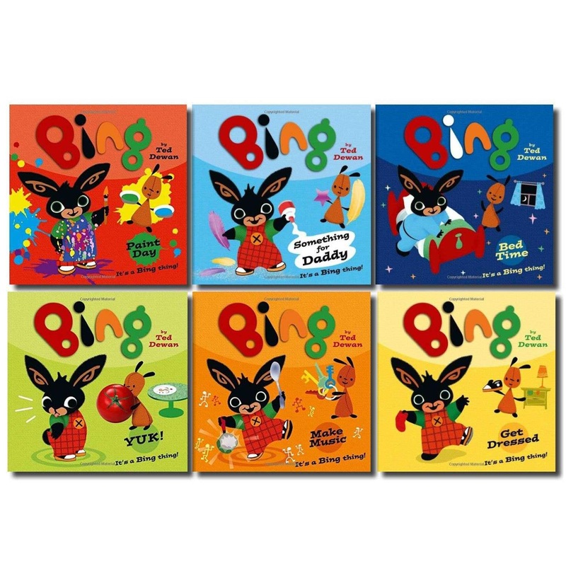 Bing Bunny Story Collection by Ted Dewan  6-Book Set | Fun & Colorful Children’s Stories | Adventure, Learning, Bedtime & Creativity (Age 3-7)