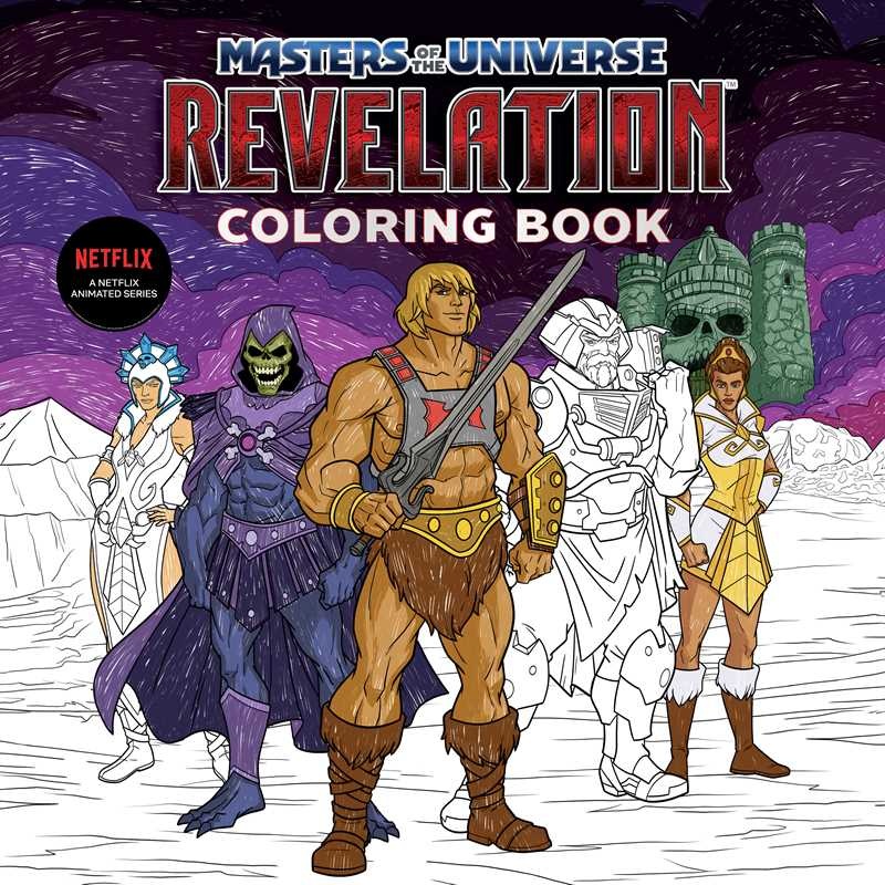 Coloring Book – Masters of the Universe: Revelation