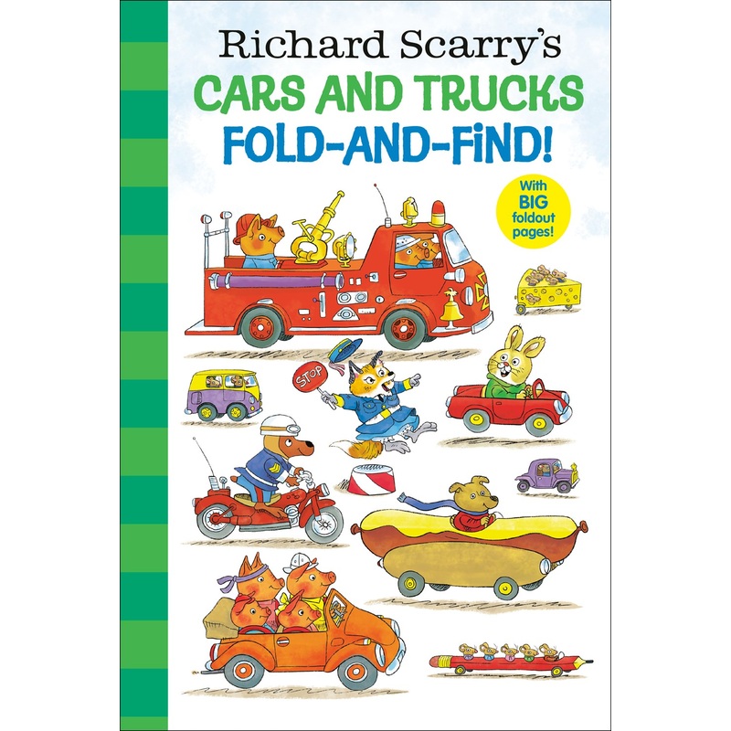 Richard Scarry’s Cars And Trucks Fold-And-Find
