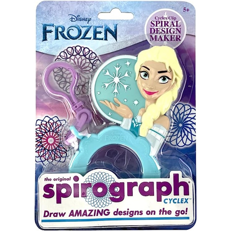 Spirograph Cyclex clip – Elsa
