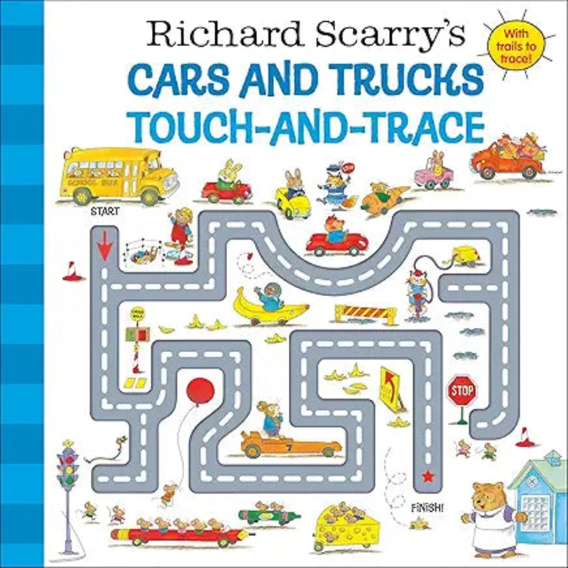 Richard Scarry’s Cars and Trucks: Touch and Trace