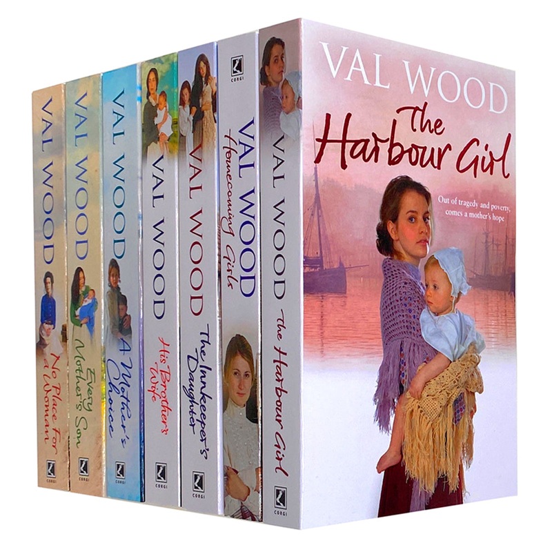 Val Wood 7-Book Collection| Historical Fiction & Womens Literature Series Inspirational Stories, Bestselling Novels & Engaging Reads for Book Lovers