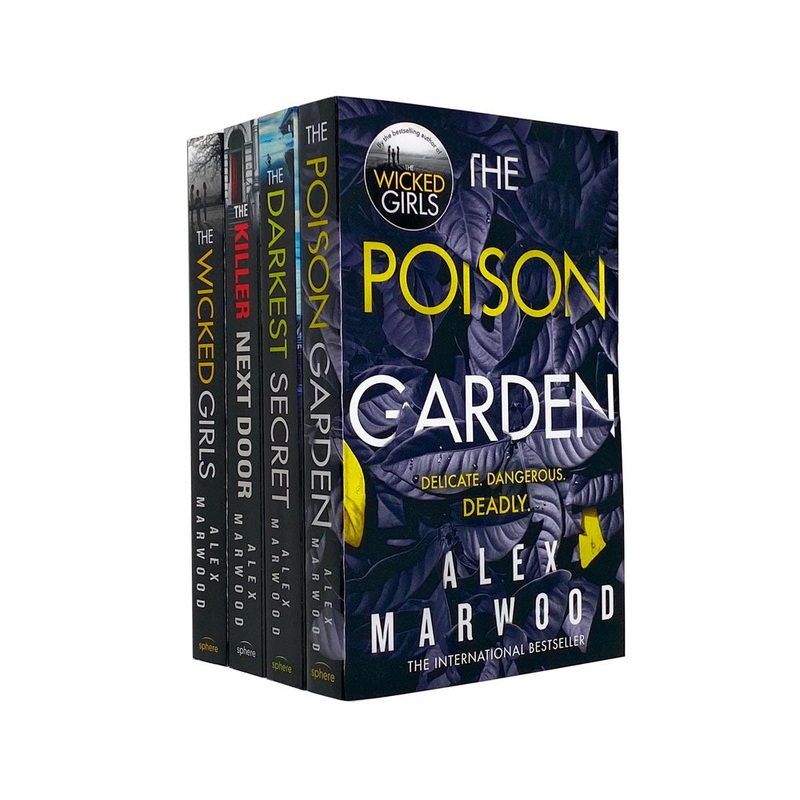 Alex Marwood 4-Book Set | Gripping Thriller Collection: Poison Garden, Darkest Secret, Killer Next Door & Wicked  Suspense, Mystery & Crime Fiction