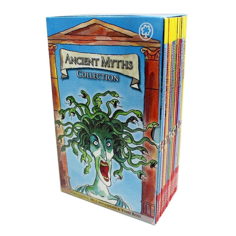 Ancient Myths 16 Books Collection Set by McCaughrean & Ross  Mythology Book Series, Legendary Tales, Folklore, Fiction & Classic Stories