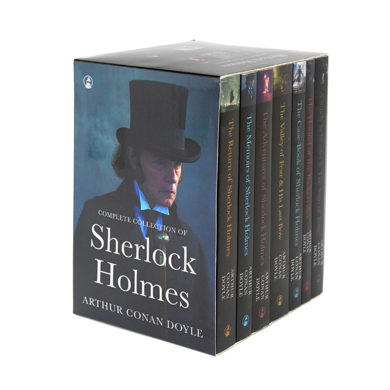Sherlock Holmes Series Complete Collection 7 Books Set by Arthur Conan Doyle  Classic Detective Mystery Book Set for Sherlock Fans & Crime Fiction