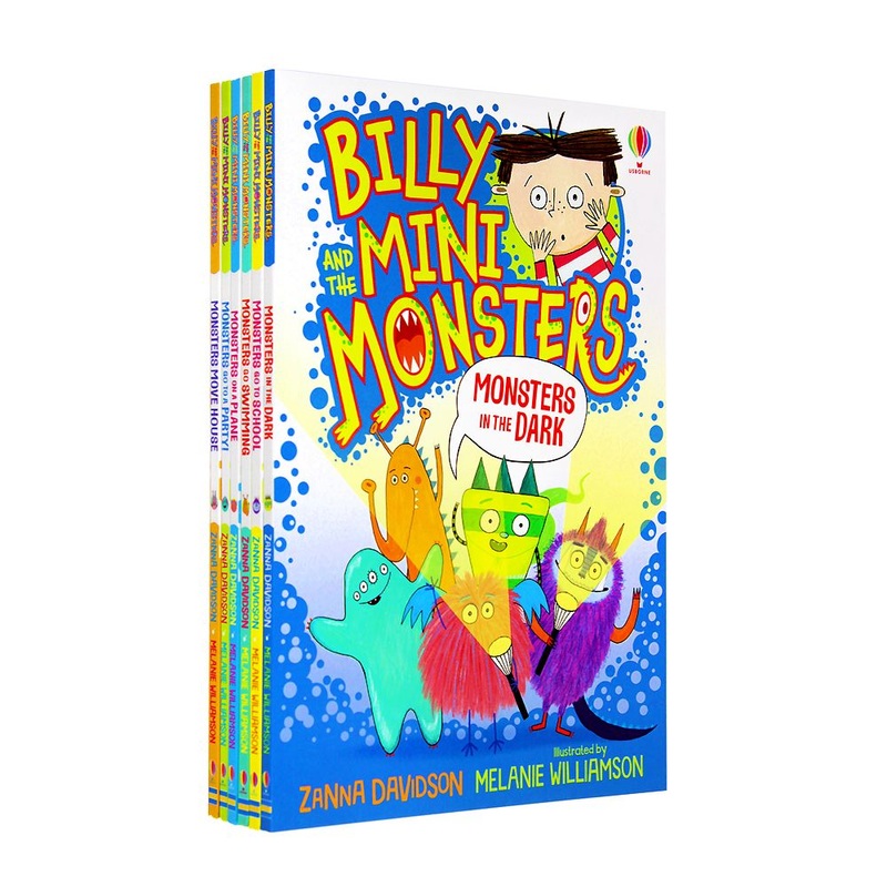 Billy and The Mini Monsters 6 Books Collection Set (Monsters Move House, Monsters in the Dark, Monsters Go Swimming & More)