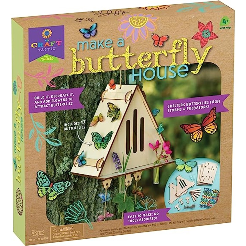 Make a Butterfly House