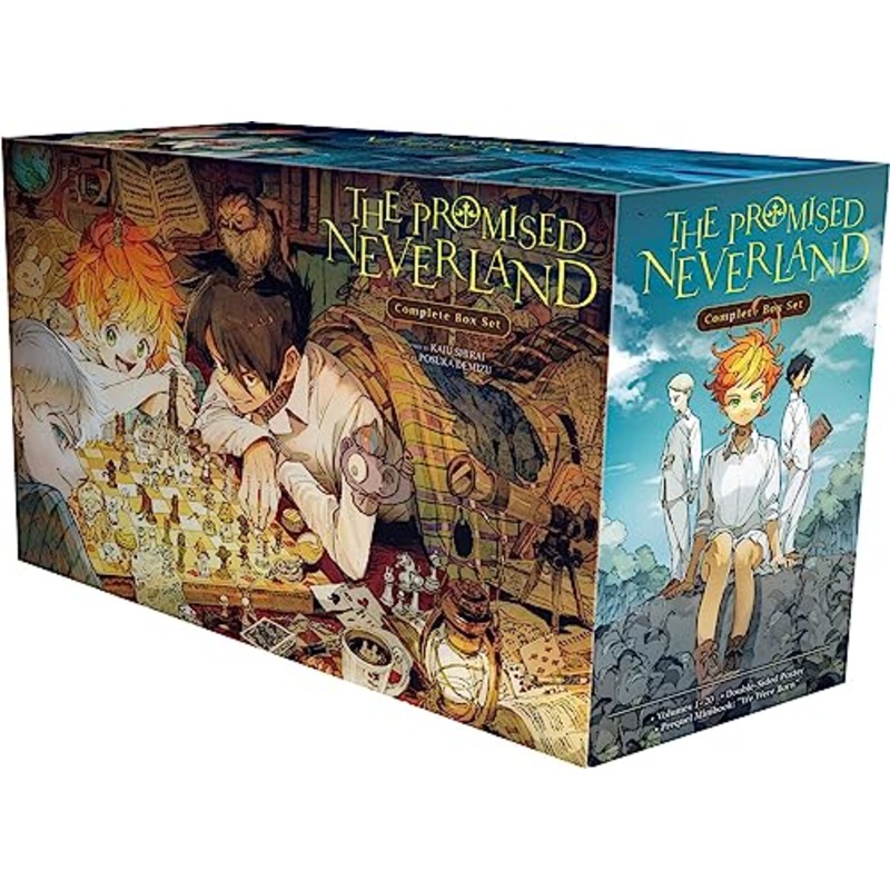 The Promised Neverland Complete Box Set Collection 1-20 By Kaui Shirai