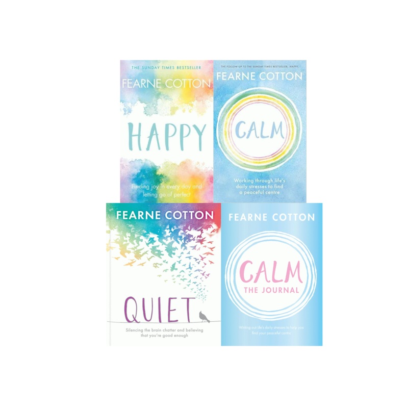 Fearne Cotton 4 Book Set Collection – Happy, Calm, Calm The Journal, Quiet