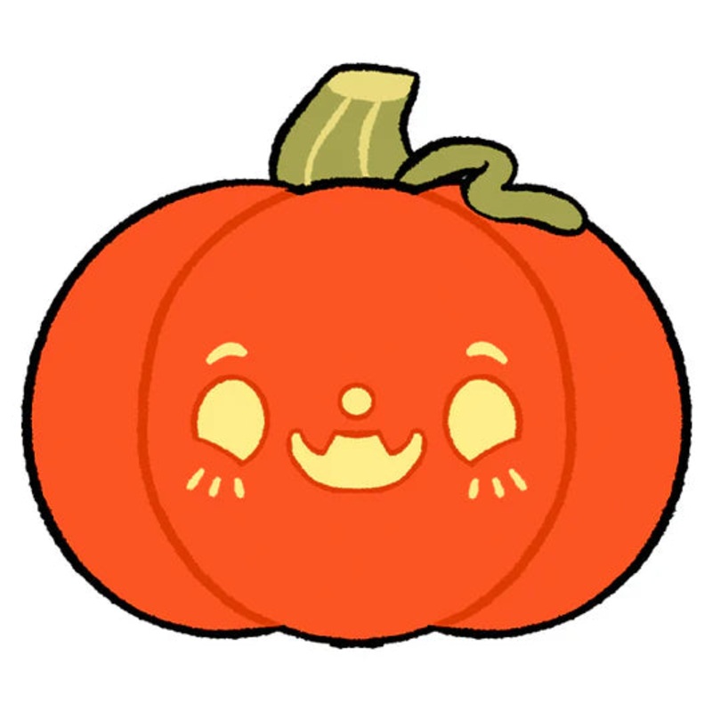 Snugglemi Snackers Squishable Jack o Lantern