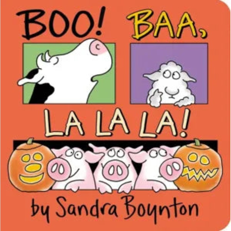 Boo! Baa, La La La! Board Book