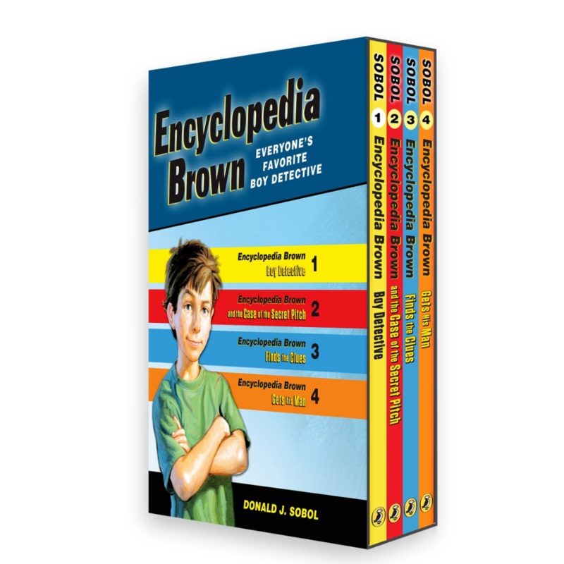 Encyclopedia Brown Box Set (4 Books)