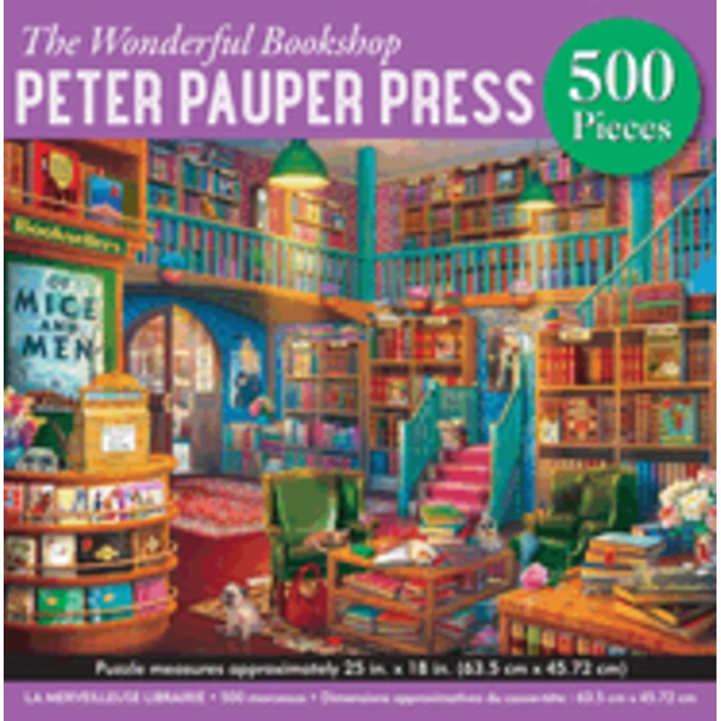 The Wonderful Bookshop 500 pc Puzzle