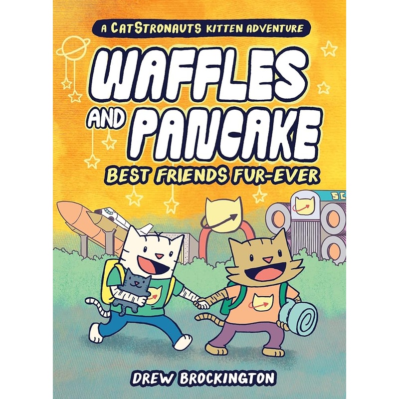 Waffles and Pancake: Best Friends Fur-Ever (A Graphic Novel) (Waffles and Pancake, 4)
