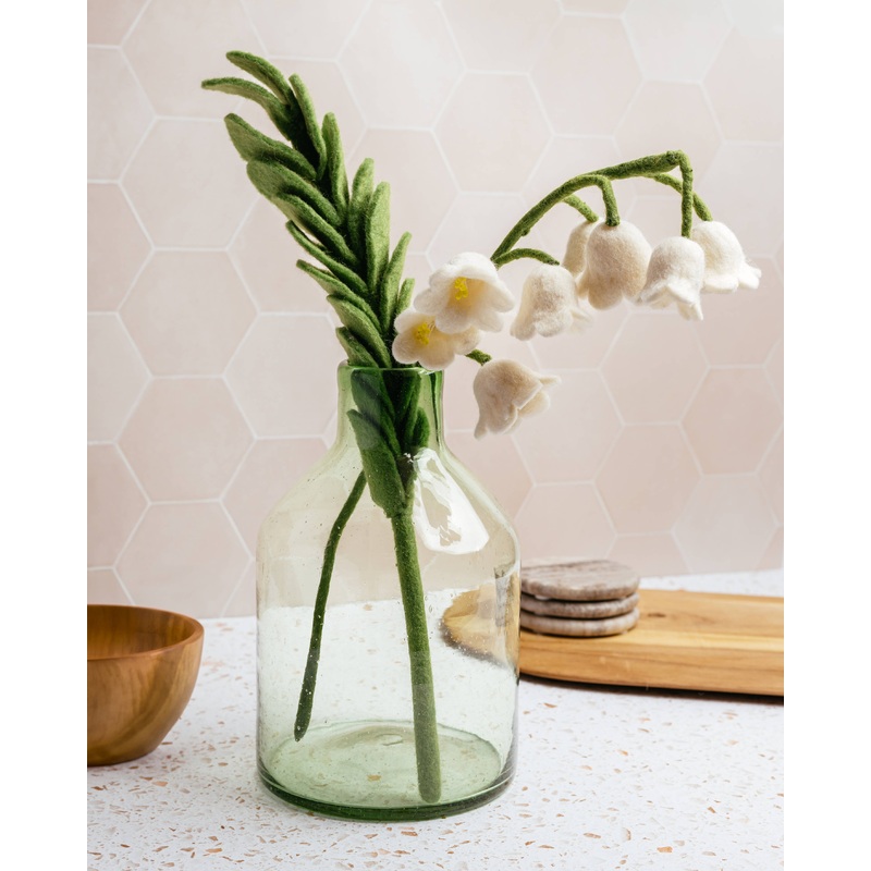 Felt Lily of the Valley Pink