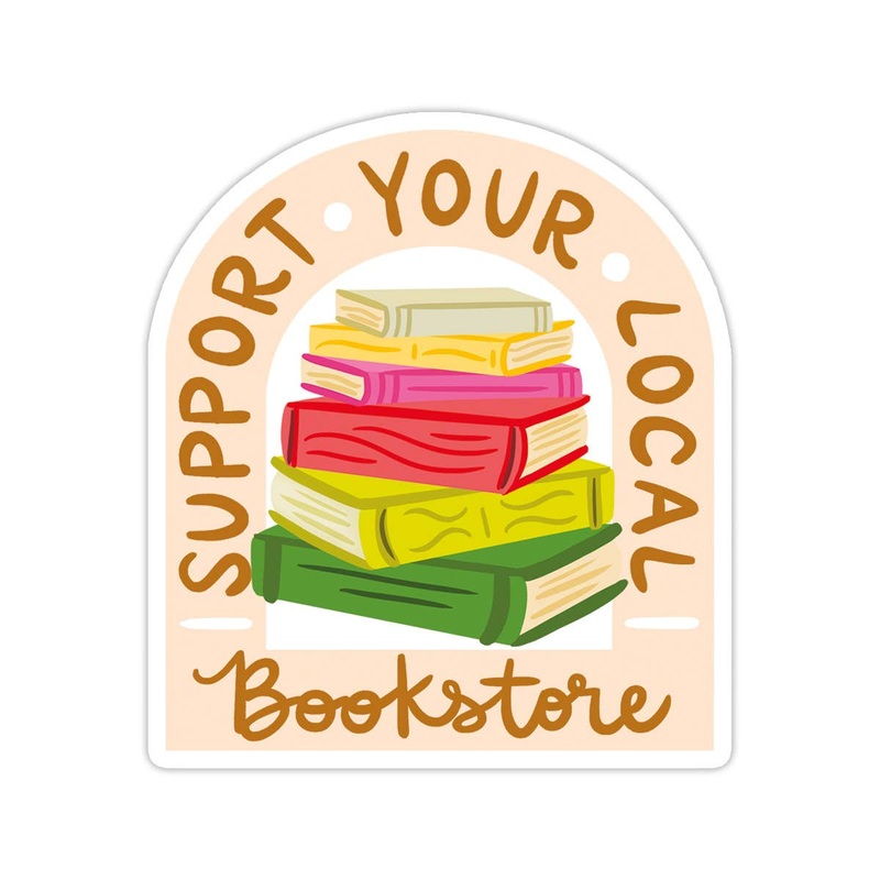 Local Bookstore Vinyl Sticker – Perfect for Bookstores