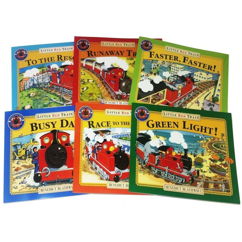 Benedict Blathwayt The Little Red Train 6-Book Collection Set | Fun Children’s Adventure Series, Picture Books & Bedtime Stories for Young Readers