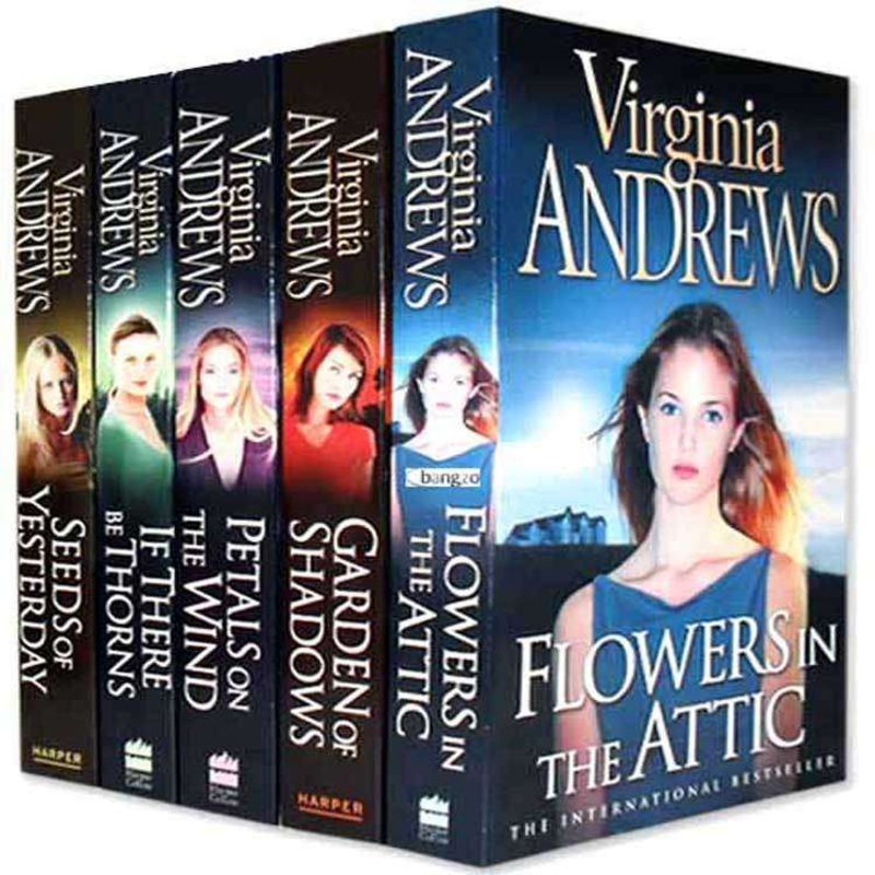 Flowers in the Attic by Virginia Andrews  Dollanganger Family Saga 5-Book Collection of Classic Fiction, Drama, Relationships & Timeless Storytelling