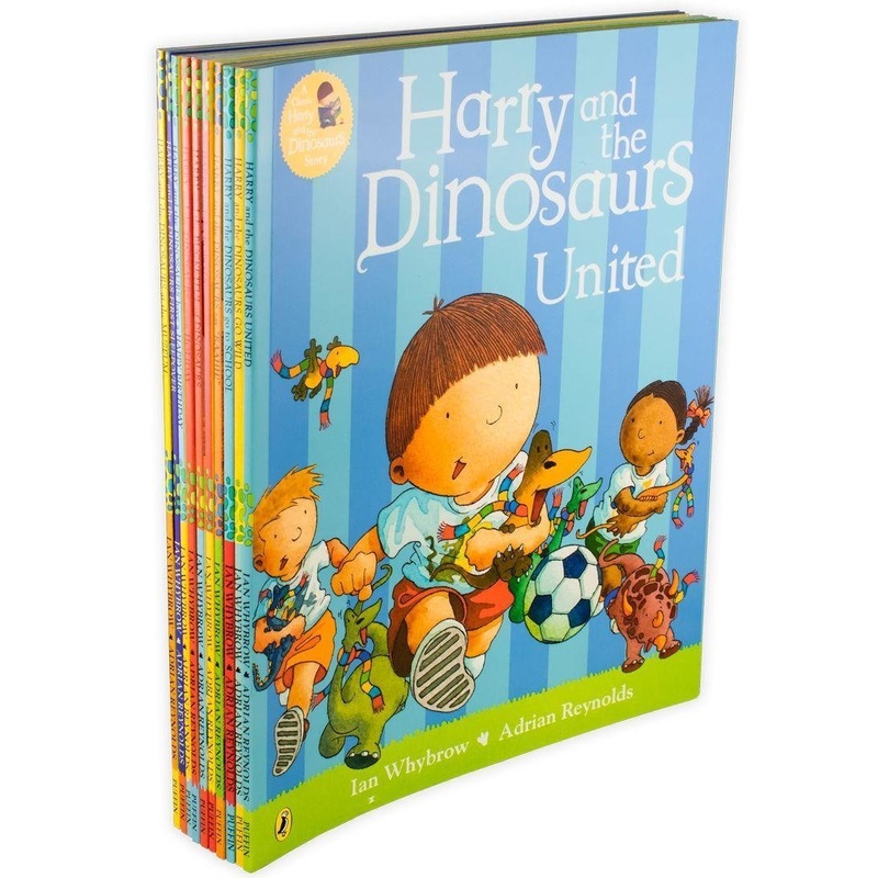 Harry and The Bucketful Of Dinosaurs Collection 10 Book Set By Ian Whybrow