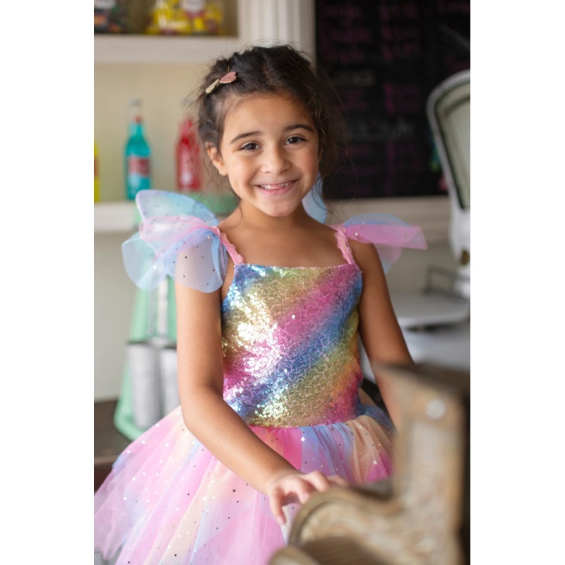 Rainbow Fairy Dress, 3-4