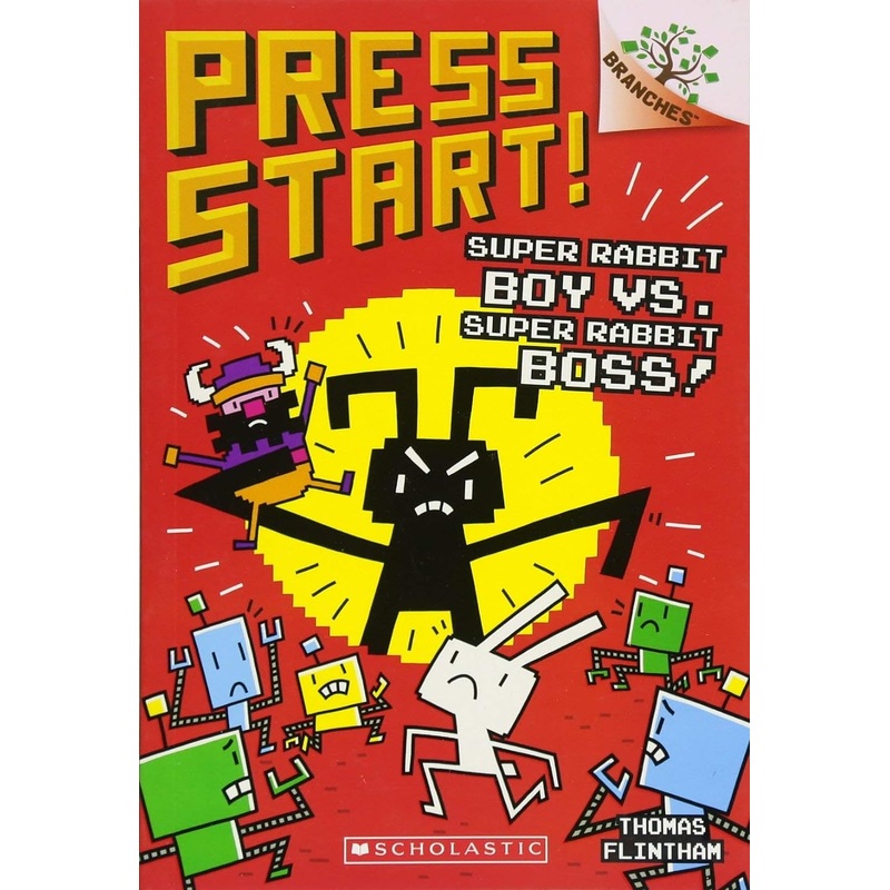 Super Rabbit Boy vs. Super Rabbit Boss!: A Branches Book (Press Start! #4)