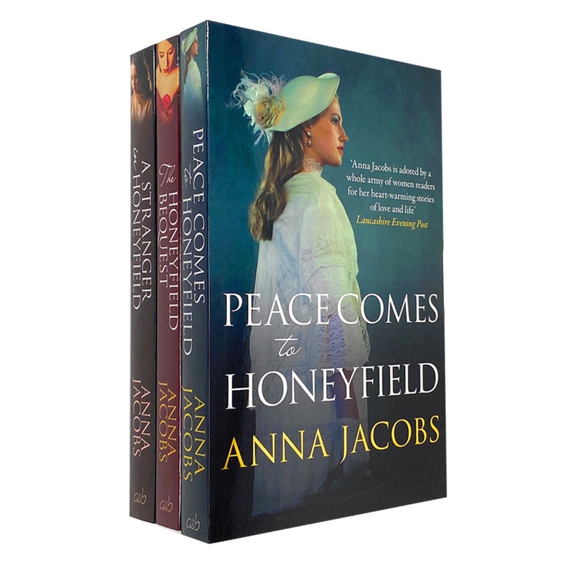 The Honeyfield Series 3 Books Collection Set by Anna Jacobs  Engaging Historical Fiction Book Pack, Captivating Storytelling & Drama