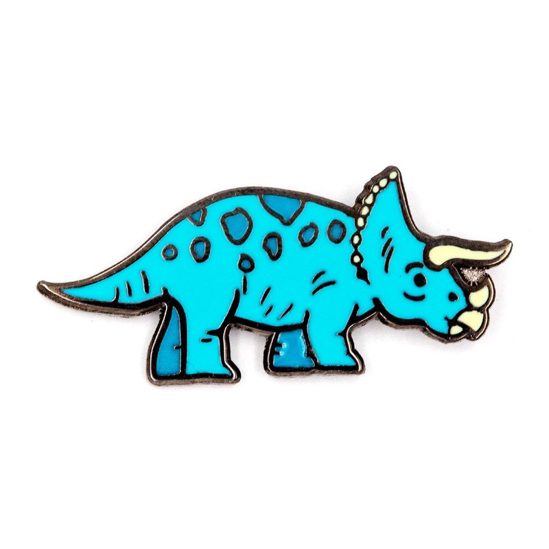 These Are Things – Triceratops Pin