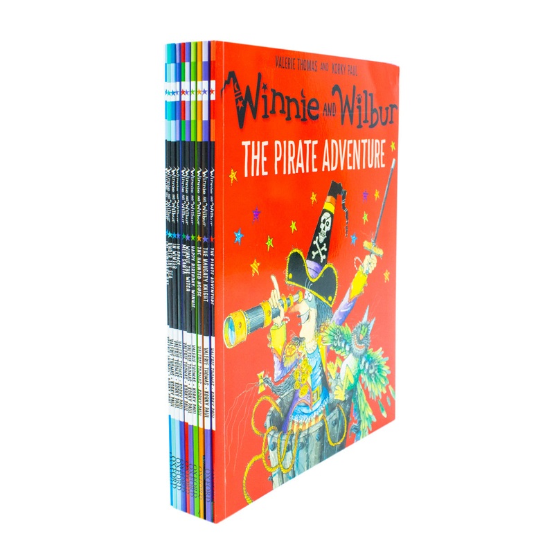 Winnie the witch and wilbur 10 Book Set Collection – Children illustrated Series 2 In Space